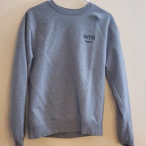 Weedmaps Gray Crewneck Sweater